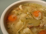 شوربة الدجاج بالشعرية