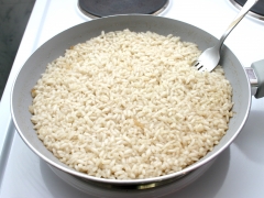 أرز ابيض بالثوم