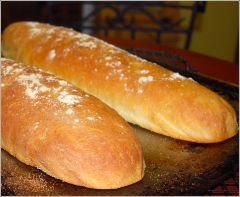 الخبز الفرنسي بالبطاطس